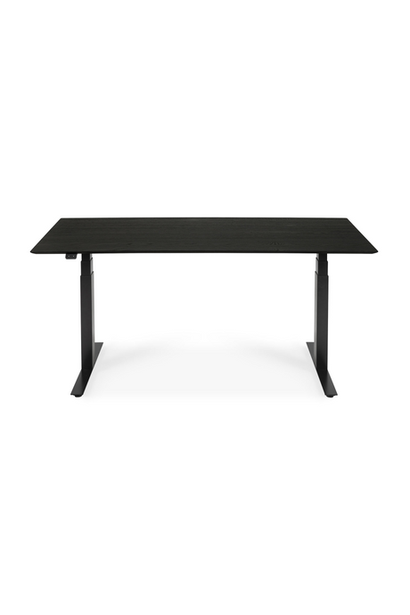 Oak Adjustable Desk M | Ethnicraft Bok | Oroa.com