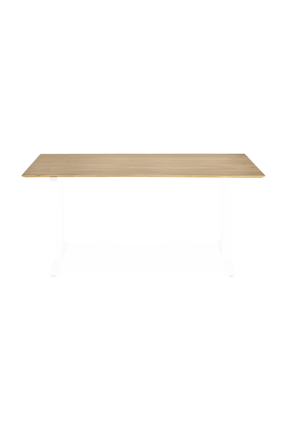 White Metal Adjustable Desk Base | Ethnicraft Bok | Oroa.com