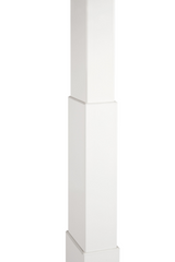 White Metal Adjustable Desk Base | Ethnicraft Bok | Oroa.com