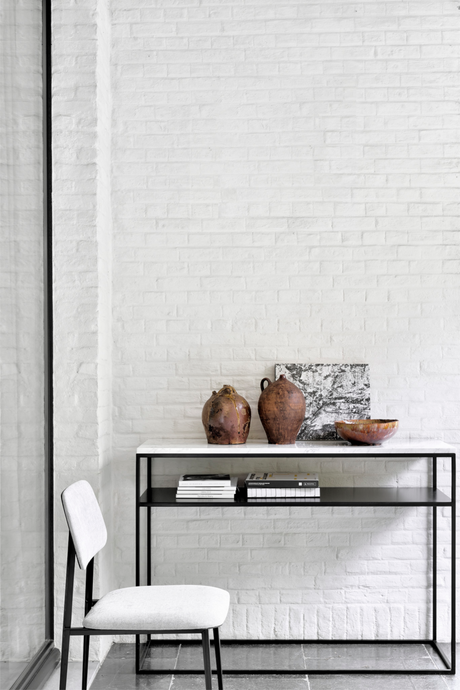 Marble 2-Level Console Table | Ethnicraft Stone | Oroa.com
