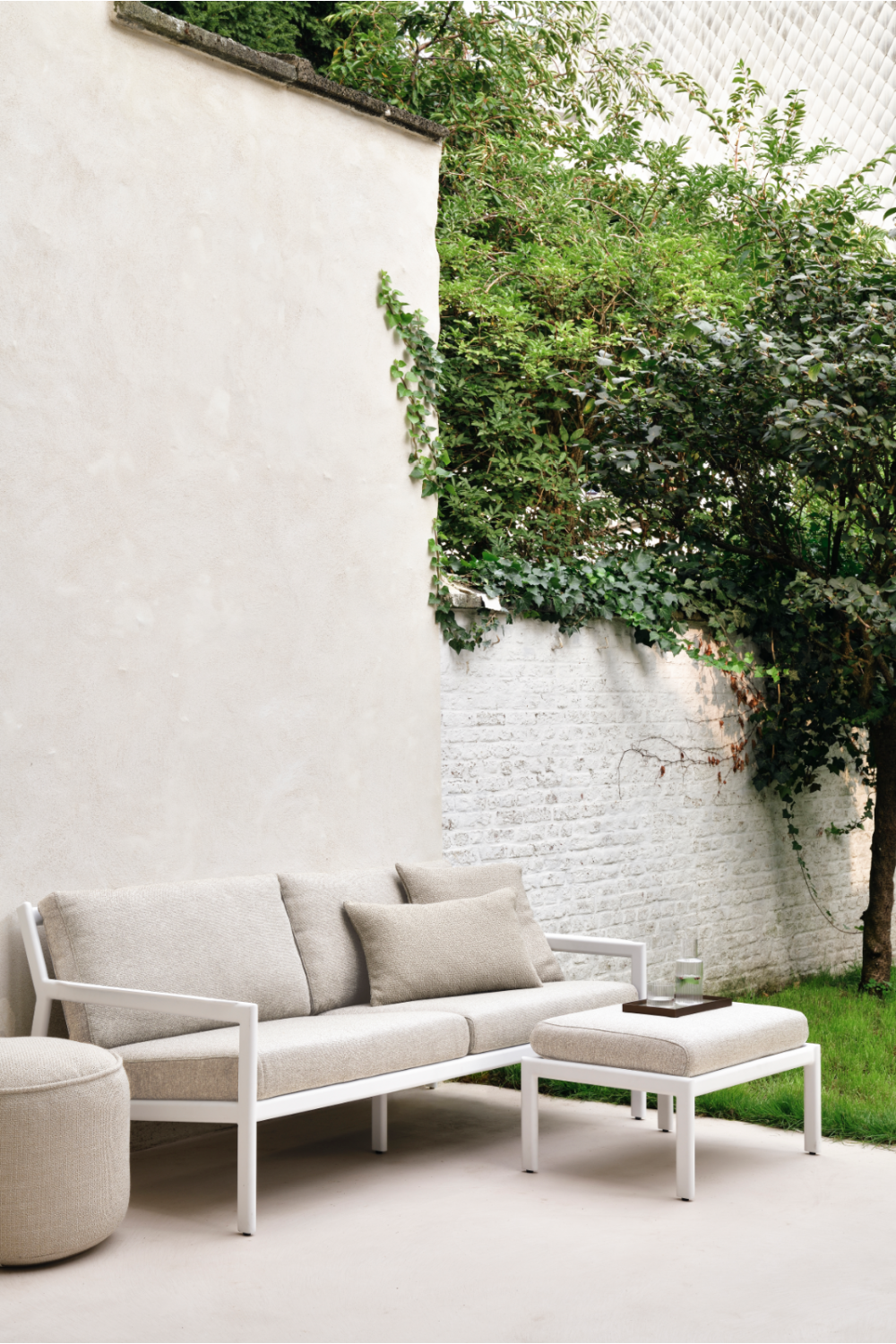 Modern Minimalist Outdoor Footstool | Ethnicraft Jack