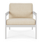 Aluminum Outdoor Lounge Chair | Ethnicraft Jack | Oroa.com