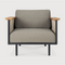 Woven Cord Outdoor Lounge Chair | Ethnicraft Corbey | Oroa.com