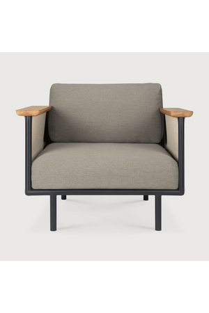 Woven Cord Outdoor Lounge Chair | Ethnicraft Corbey | Oroa.com