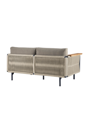 Woven Corn Arm Outdoor Sofa | Ethnicraft Corbey | Oroa.com