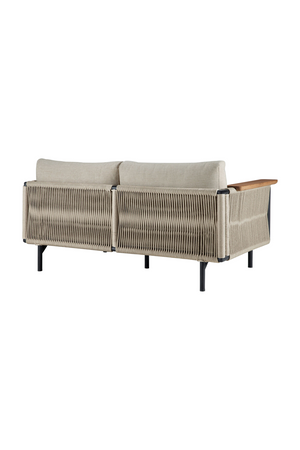 Woven Corn Arm Outdoor Sofa | Ethnicraft Corbey | Oroa.com