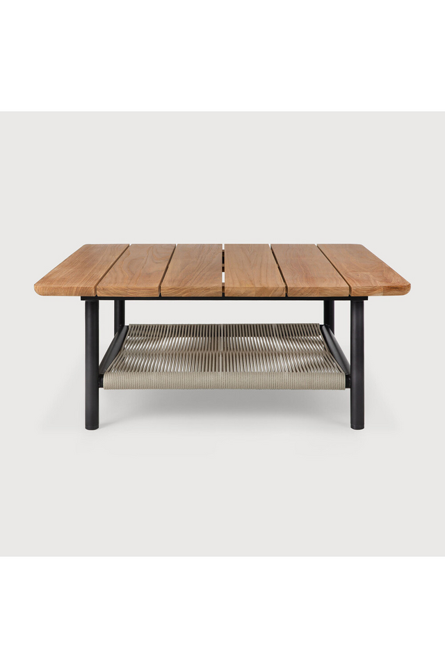 Woven Cord Outdoor Coffee Table | Ethnicraft Corbey | Oroa.com