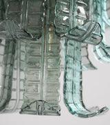 Elegant Leaf-Shaped Murano Glass Chandelier - OROA