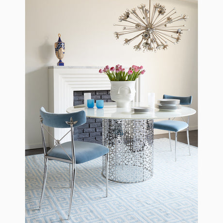 Cross Detail Dining Chair | Jonathan Adler Rider | Oroa.com