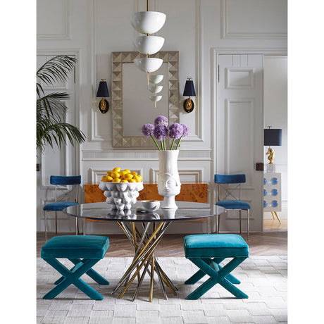 Upholstered Square Bench | Jonathan Adler X | Oroa.com