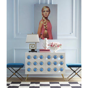 Velvet Seat Bench | Jonathan Adler Rider | Oroa.com