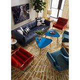 Tufted White Sofa | Jonathan Adler Claridge | Oroa.com