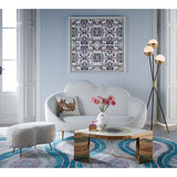 Gilded Porcelain Round Vase | Jonathan Adler Gala | Oroa.com