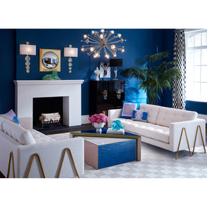 Blue Spheres Wall Light | Jonathan Adler Globo  Oroa.com