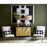 Hammered Brass 3-Drawer Chest | Jonathan Adler Reform | Oroa.com