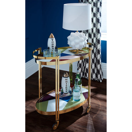 Glossy Porcelain Vodka Decanter | Jonathan Adler Rocket | Oroa.com