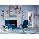 Gilded Porcelain Round Vase | Jonathan Adler Gala | Oroa.com