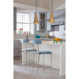 Velvet Counter Stool | Jonathan Adler Rider | Oroa.com