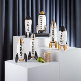 Glossy Porcelain Bourbon Decanter | Jonathan Adler Rocket