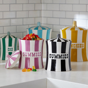 Porcelain Gummies Canister | Jonathan Adler Vice | Oroa.com