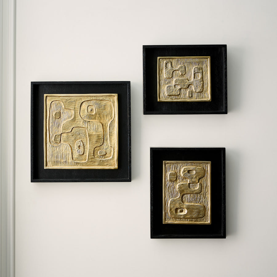 Solid Brass Relief Wall Art | Jonathan Adler Reform | Oroa.com