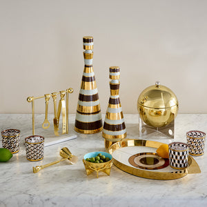 Polished Brass Eye Tray | Jonathan Adler Chambeige | Oroa.com