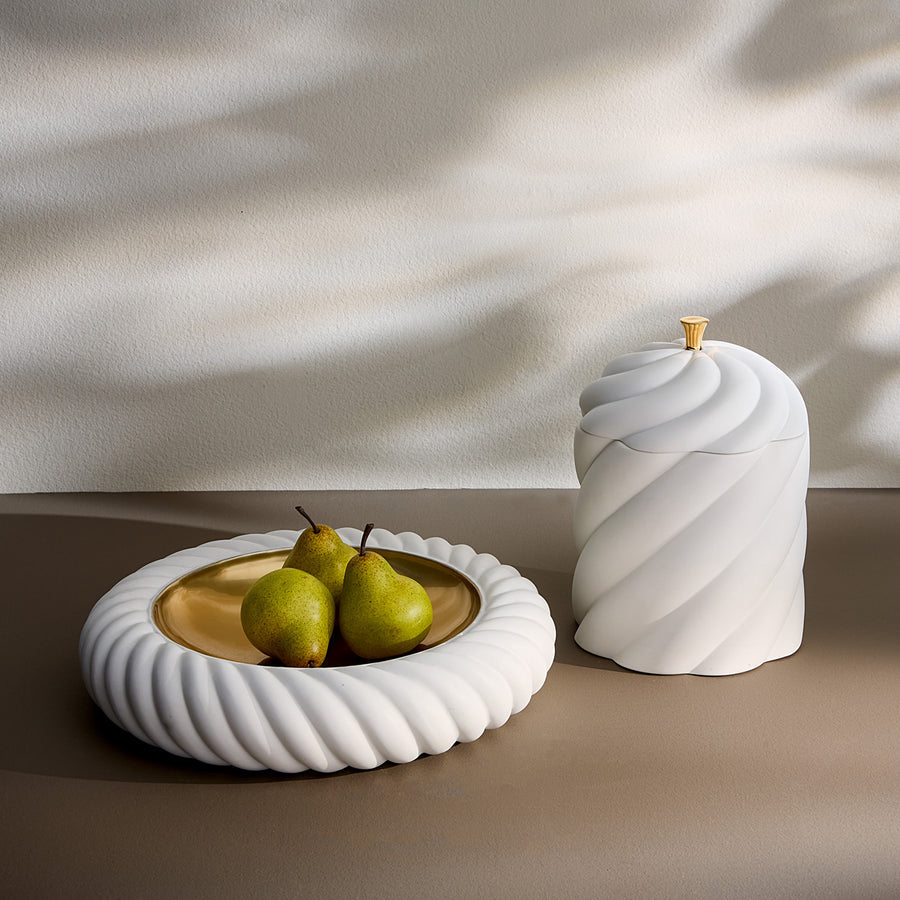 White Porcelain Bowl | Jonathan Adler Geneva | Oroa.com