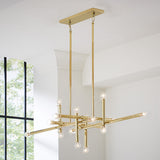 Lucite Accent Linear Chandelier | Jonathan Adler Milano | Oroa.com