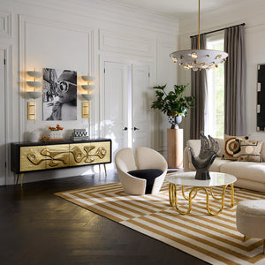 Patterned Wool Flatweave Rug | Jonathan Adler Canaan | Oroa.com