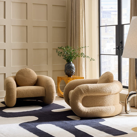 Abstract Pattern Wool Rug | Jonathan Adler Reform