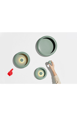 Metal Bowl Outdoor Wall Lamp M | Fatboy Oloha | OROA.com