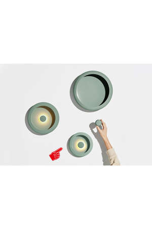 Metal Bowl Outdoor Wall Lamp S | Fatboy Oloha | OROA.com