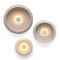 Metal Bowl Outdoor Lamp Set (3) | Fatboy Oloha | OROA.com