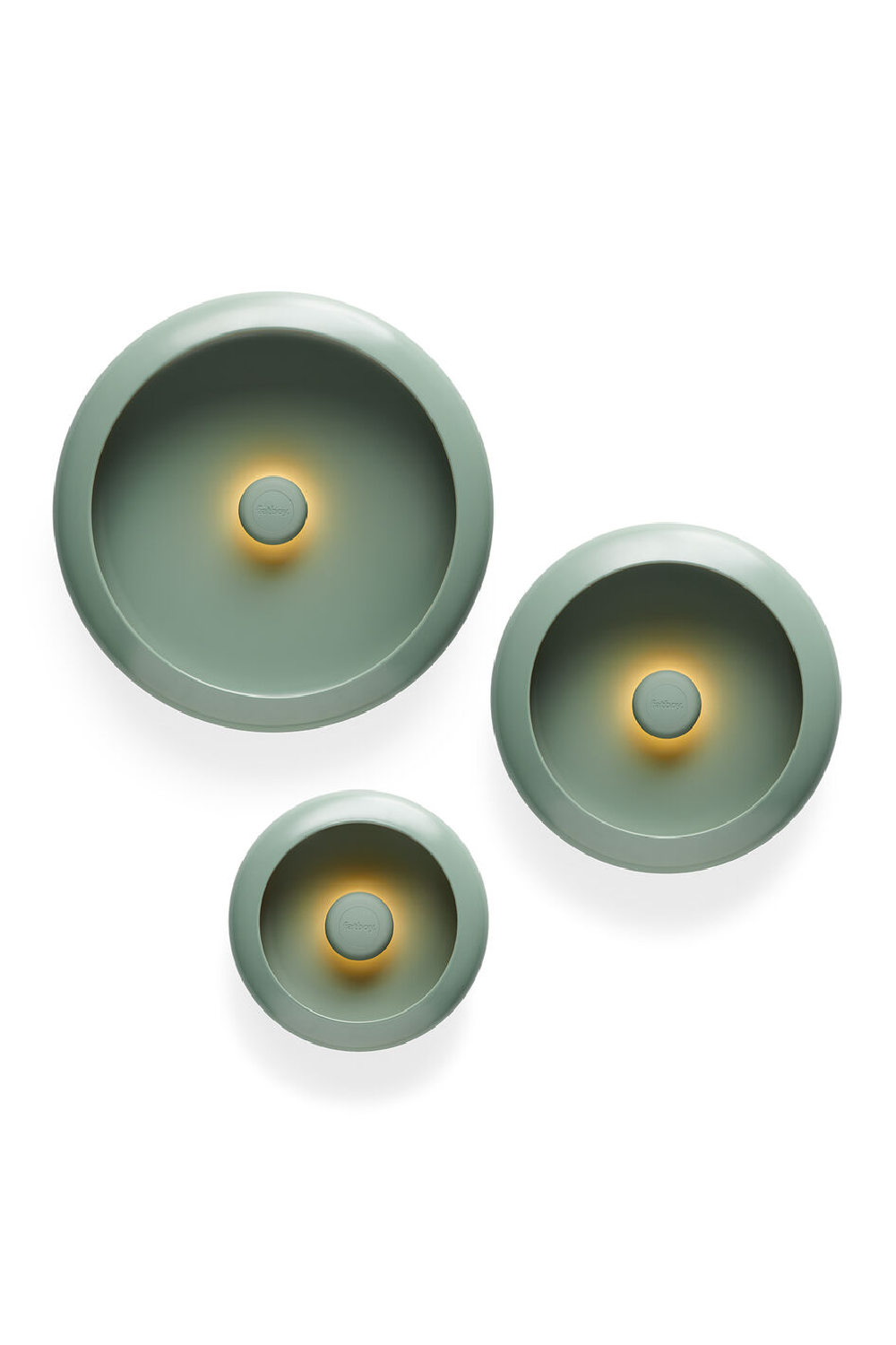 Metal Bowl Outdoor Lamp Set (3) | Fatboy Oloha | OROA.com