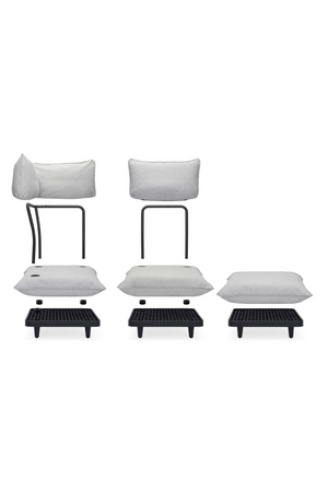 Cushioned Outdoor Daybed | Fatboy Paletti | OROA.com