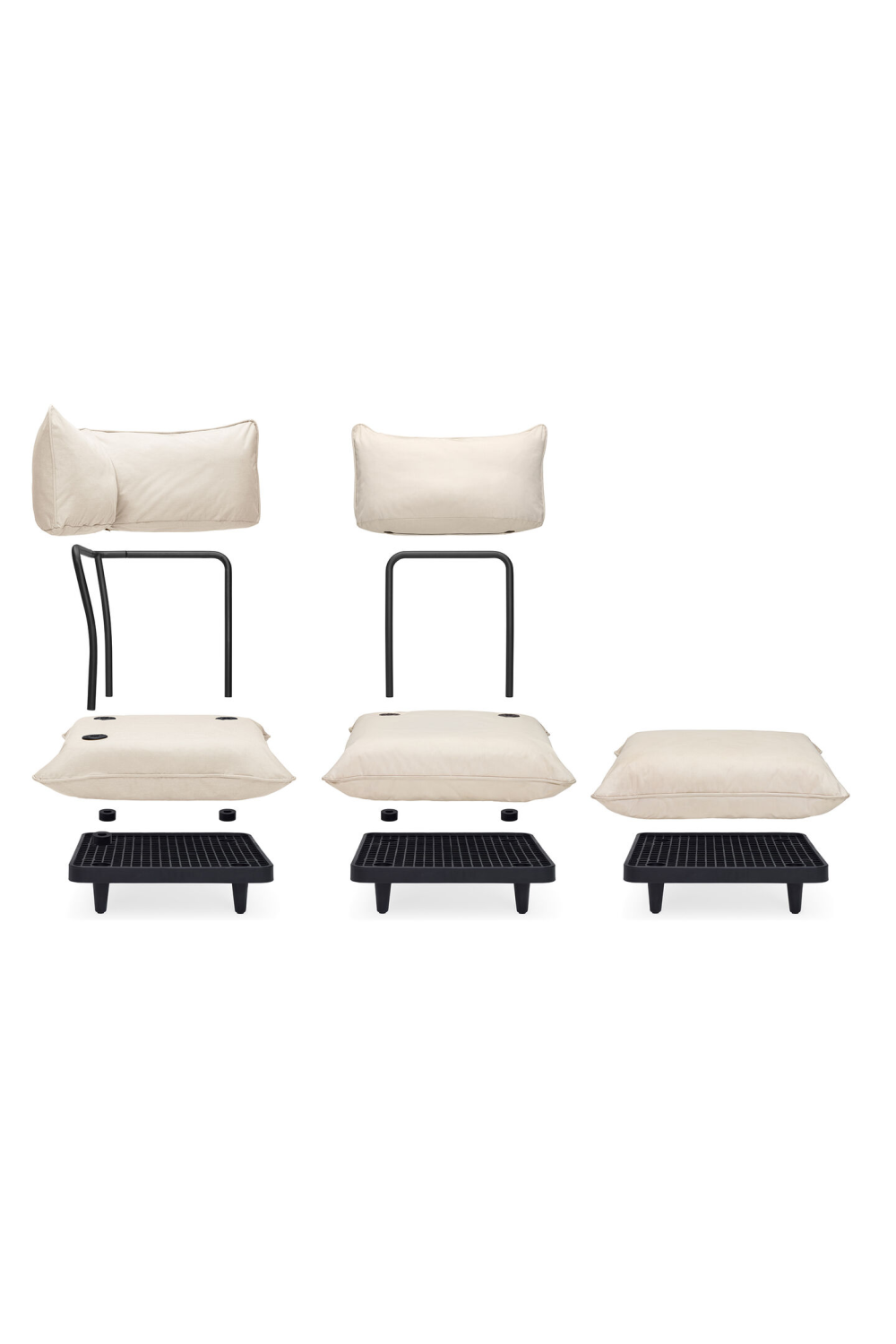 Cushioned Outdoor Daybed | Fatboy Paletti | OROA.com