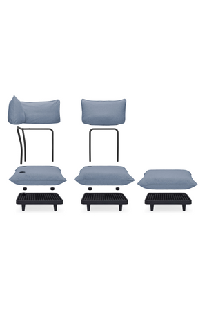 Cushioned Outdoor Daybed | Fatboy Paletti | OROA.com