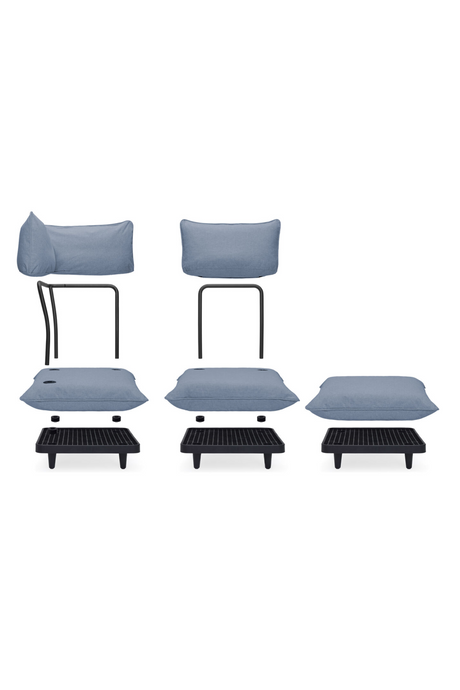 Cushioned Outdoor Daybed | Fatboy Paletti | OROA.com