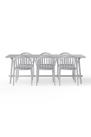 Aluminum 6-Seater Outdoor Table | Fatboy Fred | OROA.com