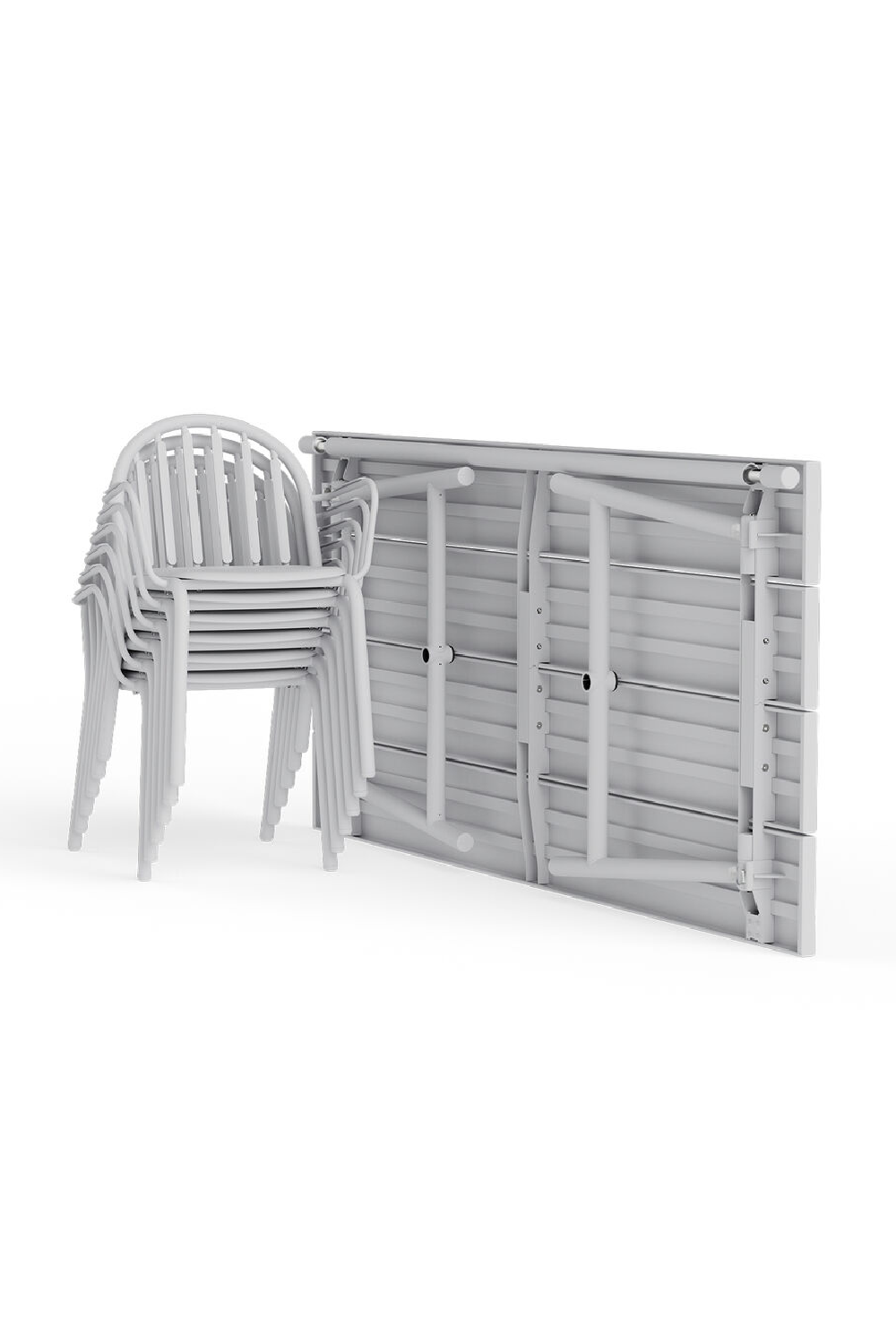 Aluminum 6-Seater Outdoor Table | Fatboy Fred | OROA.com
