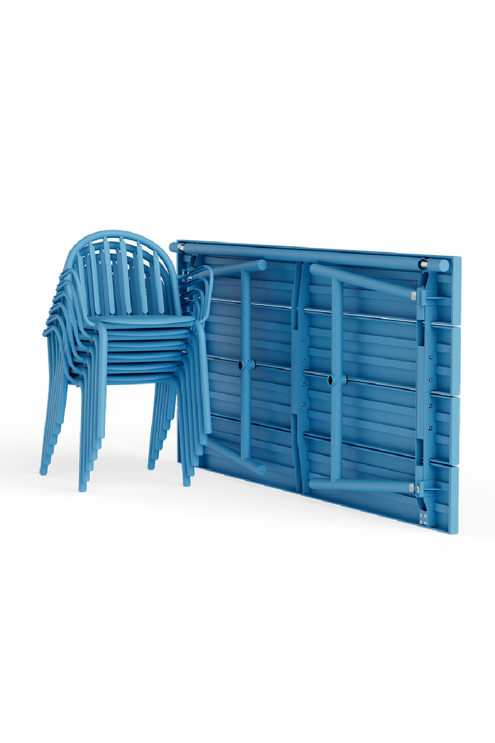 Aluminum 6-Seater Outdoor Table | Fatboy Fred | OROA.com