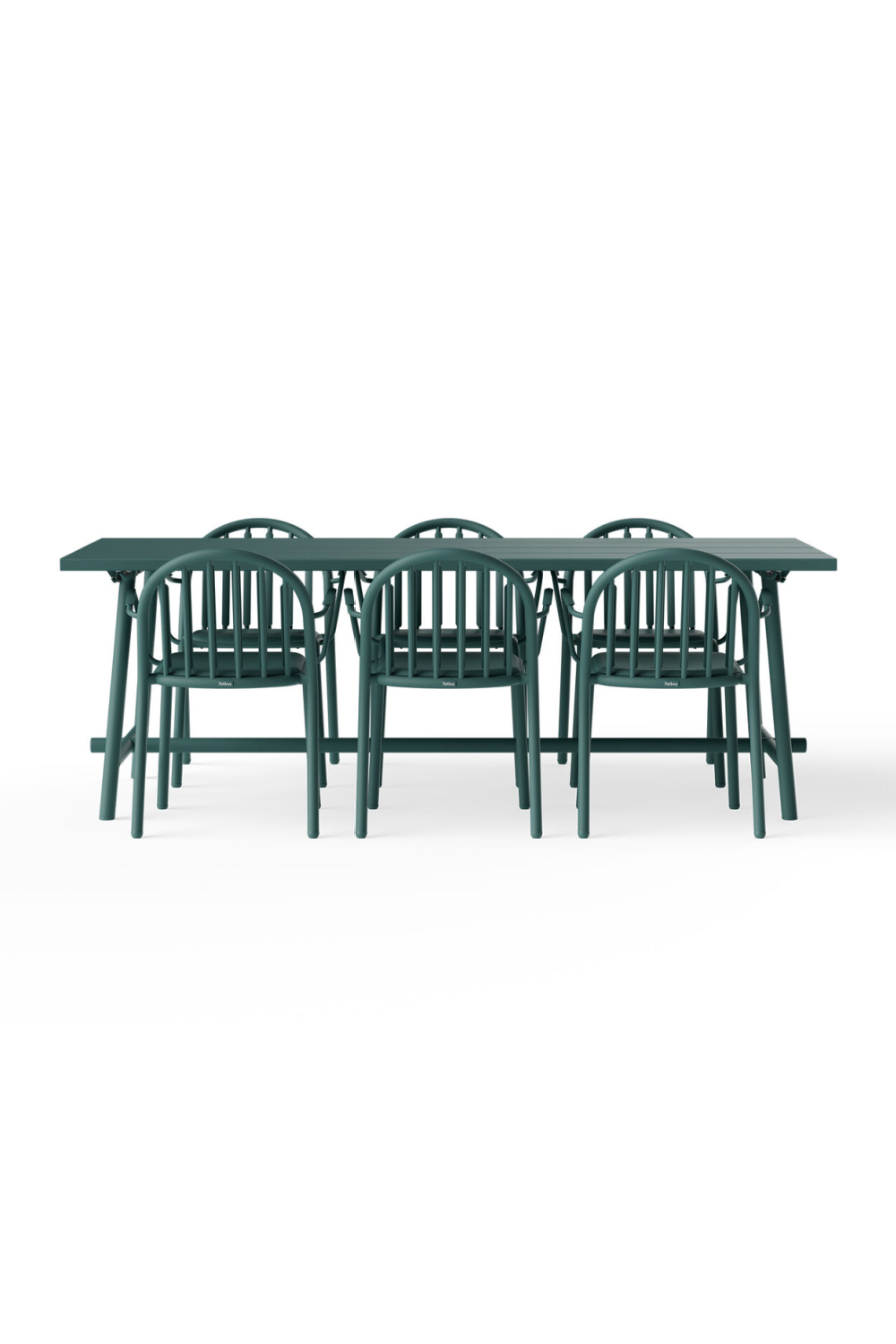 Aluminum 6-Seater Outdoor Table | Fatboy Fred | OROA.com