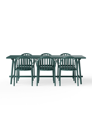 Aluminum 6-Seater Outdoor Table | Fatboy Fred | OROA.com