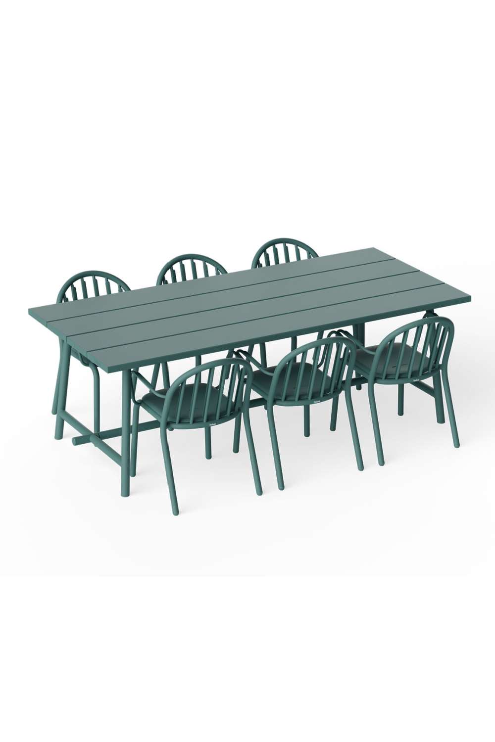 Aluminum 6-Seater Outdoor Table | Fatboy Fred | OROA.com