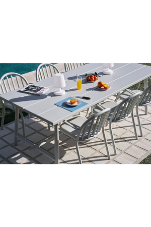 Aluminum 6-Seater Outdoor Table | Fatboy Fred | OROA.com
