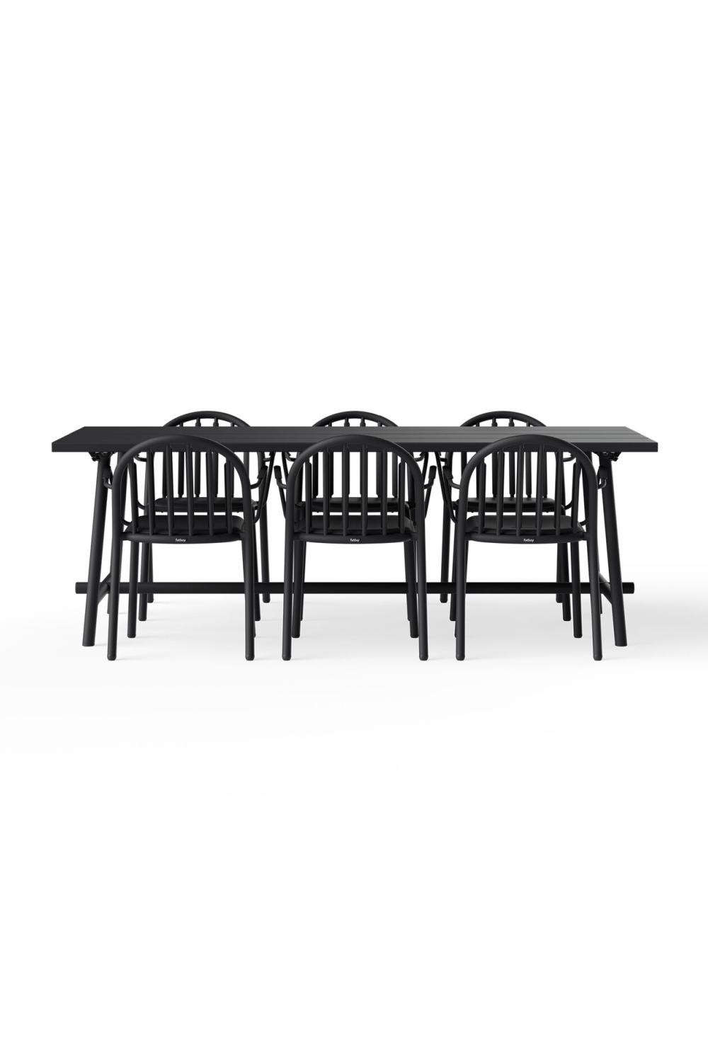 Aluminum 6-Seater Outdoor Table | Fatboy Fred | OROA.com