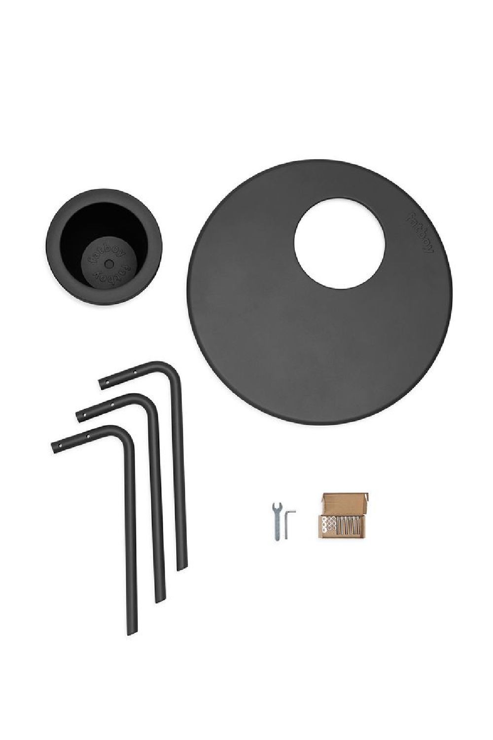 Tripod Outdoor Planter Side Table | Fatboy Bakkes | OROA.com