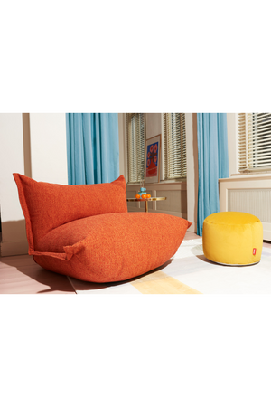 Back-Buttoned Modern Easy Chair | Fatboy The BonBaron Mingle | OROA.com