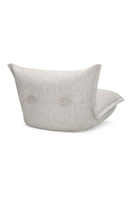 Back-Buttoned Modern Easy Chair | Fatboy The BonBaron Mingle | OROA.com