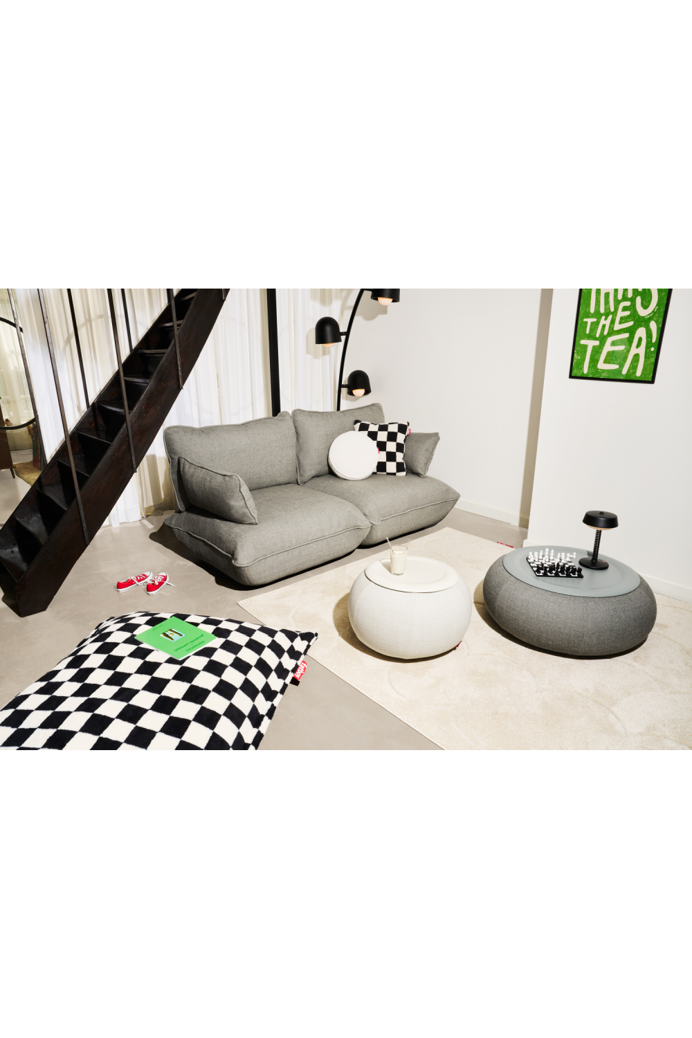 Hand-Sheared Modern Rug 9'5"x6'5" | Fatboy Bubble | OROA.com